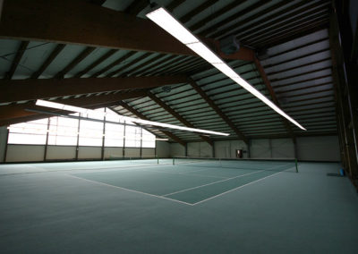 Tennishalle Vertical